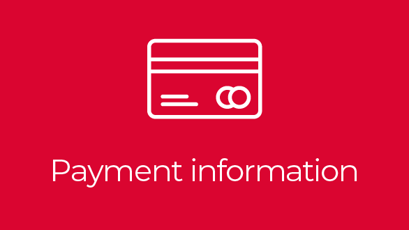 Payment information